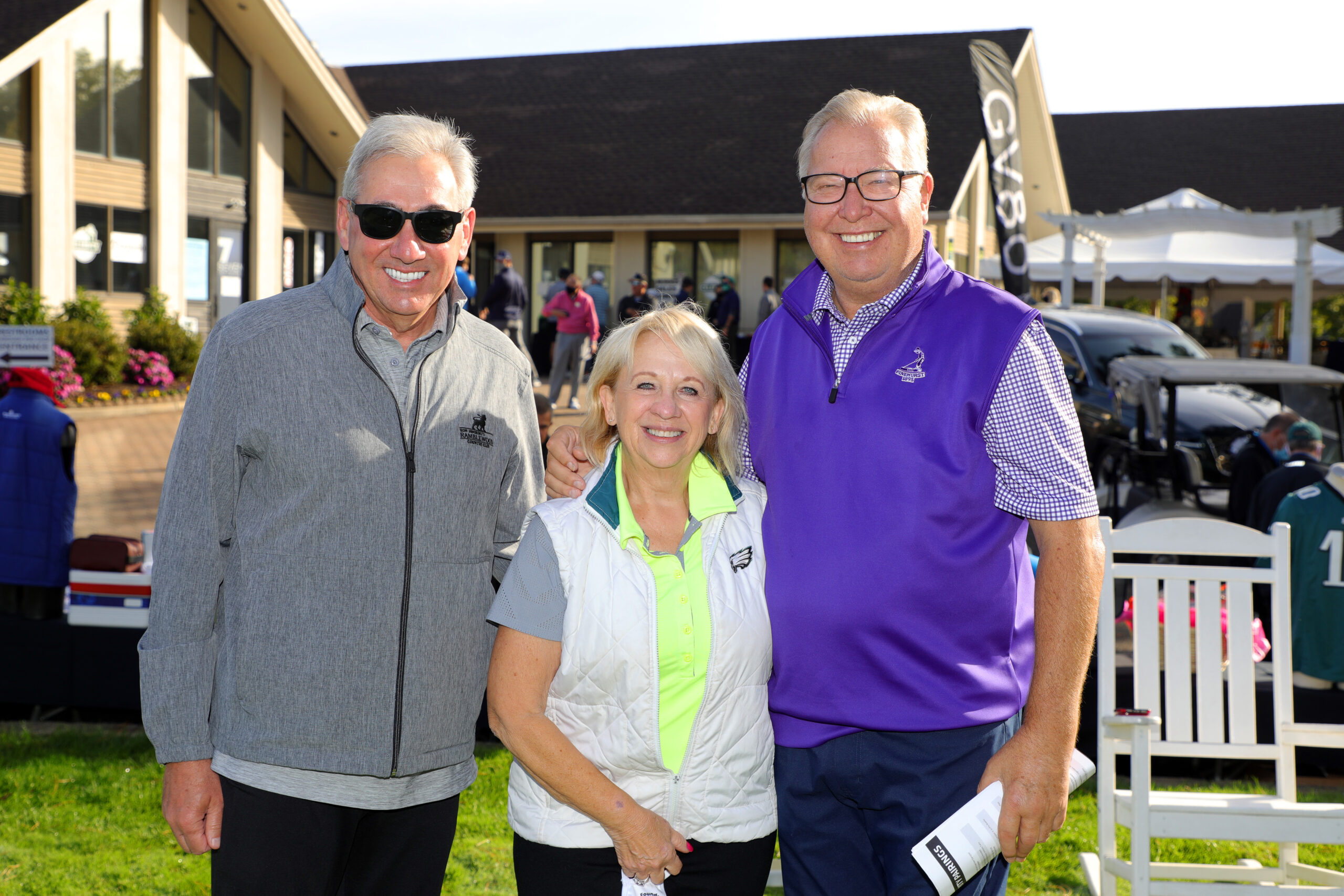 Ron & Liz Jaworski with Sal Paolantonio