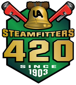 Steamfitters Local 420 Logo